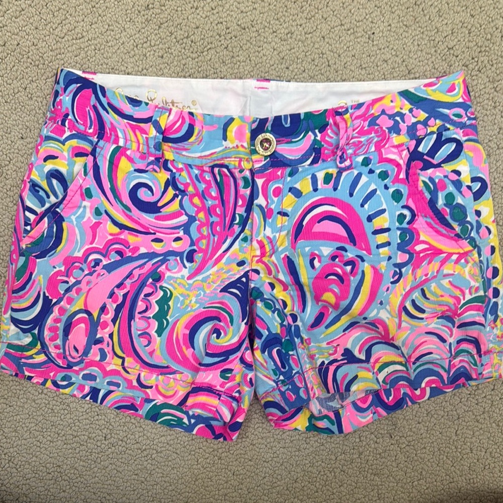 Lilly Pulitzer Callahan size 2 Vibrant Multicolor Women's Shorts